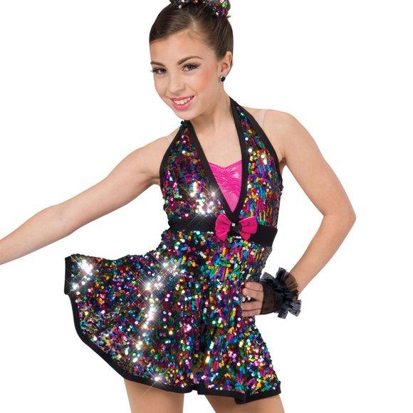 A WISH COME TRUE Breakin Dishes Dance Costume Small Adult - Picture 1 of 10